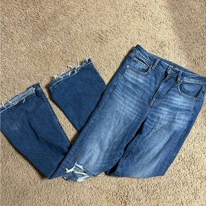 American eagle flare jeans